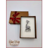 Brosstű Díszdobozban Zsiráf 