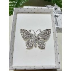 Brosstű Díszdobozban Lepkés 