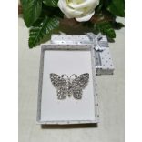 Brosstű Díszdobozban Lepkés 