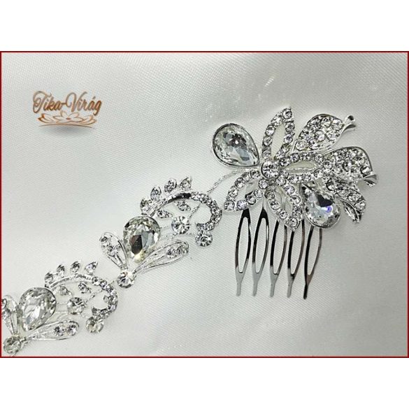 Strasszos Kontytű B3976-181209.