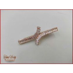 Cirkónia köves Hajcsat ROSEGOLD SZÍNŰ BACHQ-20106.