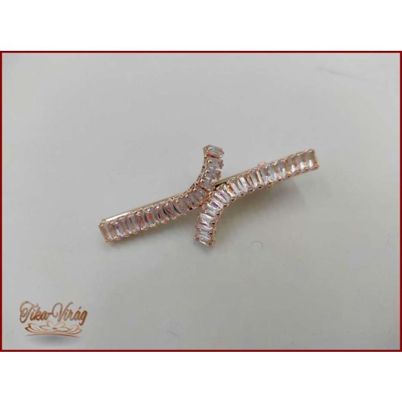 Cirkónia köves Hajcsat ROSEGOLD SZÍNŰ BACHQ-20106.