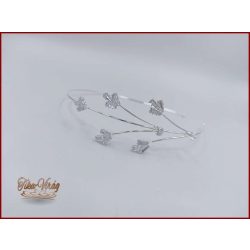 CIRKÓNIA KÖVEKKEL DÍSZÍTETT HAJRÁF BACHQ-22305.