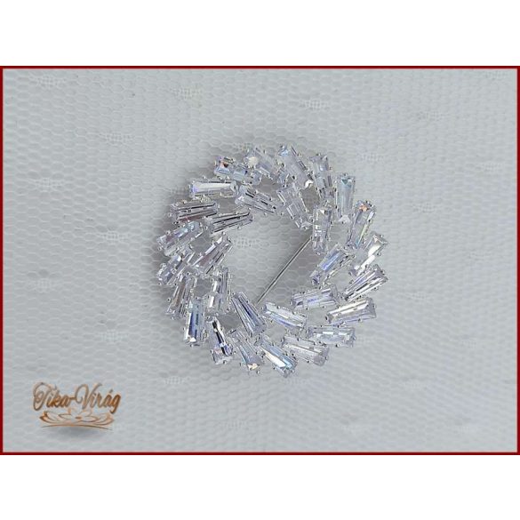 CIRKÓNIA KÖVES BROSSTŰ 3,5 CM X 3,5 CM 