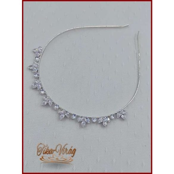 CIRKÓNIA KÖVEKKEL DÍSZÍTETT HAJRÁF BACHQ-22608.