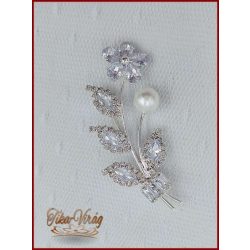 CIRKÓNIA KÖVES BROSSTŰ 7X3 cm 