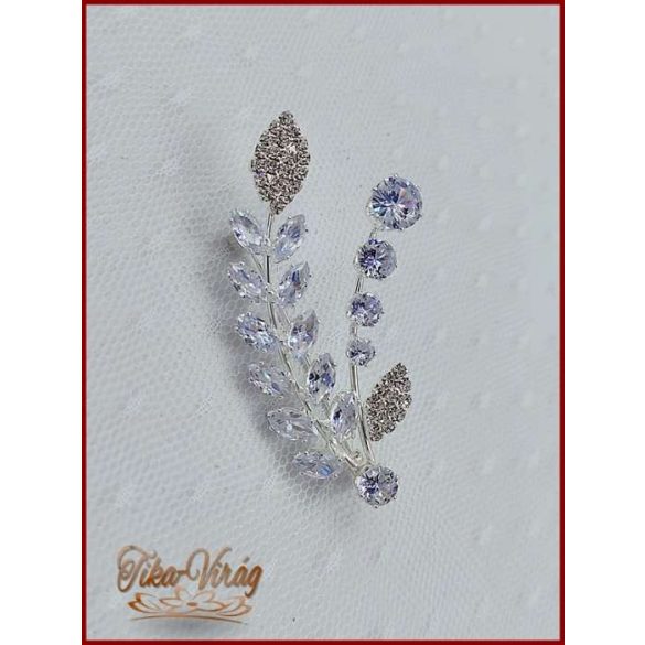 CIRKÓNIA KÖVES BROSSTŰ 6X3 cm 