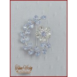 CIRKÓNIA KÖVES BROSSTŰ 5X4 cm 