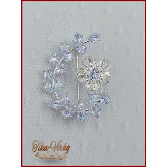 CIRKÓNIA KÖVES BROSSTŰ 5X4 cm 