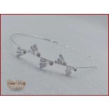 CIRKÓNIA KÖVEKKEL DÍSZÍTETT HAJRÁF BACHQ-22616.