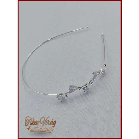 CIRKÓNIA KÖVEKKEL DÍSZÍTETT HAJRÁF BACHQ-22616.