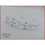 CIRKÓNIA KÖVEKKEL DÍSZÍTETT HAJRÁF BACHQ-22618.