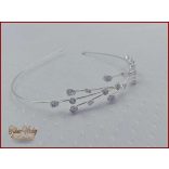 CIRKÓNIA KÖVEKKEL DÍSZÍTETT HAJRÁF BACHQ-22618.