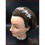 Virágos-gyöngyös hajráf BENQR-190503.g.