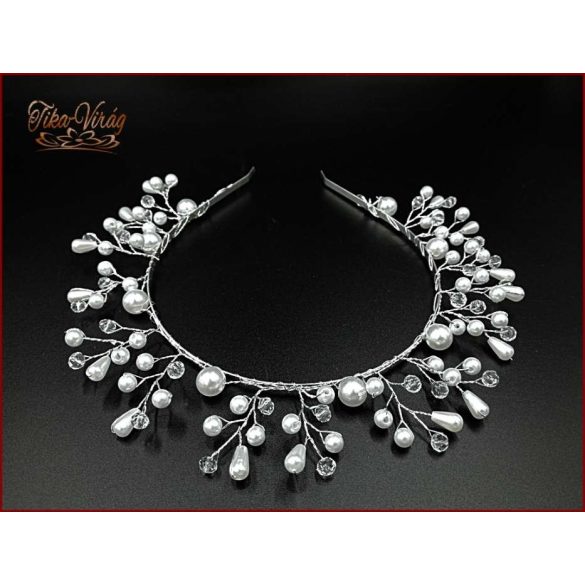 Mirtuszgyöngyös hajráf BEQNC-190501.