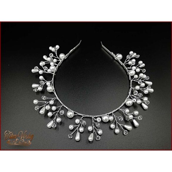 Mirtuszgyöngyös hajráf BEQNC-190501.