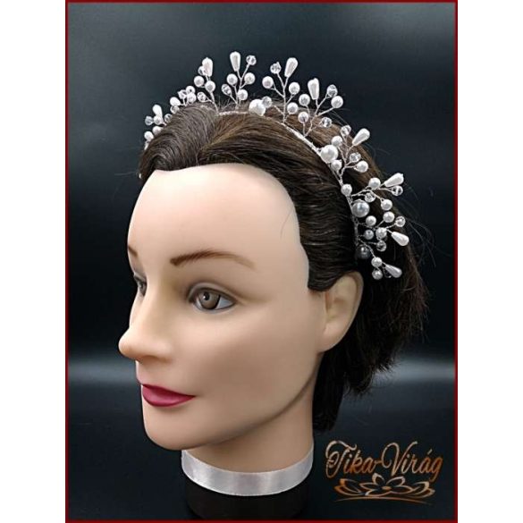 Mirtuszgyöngyös hajráf BEQNC-190501.