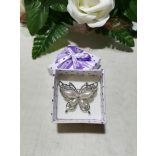 Brosstű Díszdobozban Lepkés 