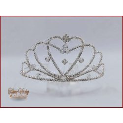 Tiara Cirkónia kövekkel díszítve CACHQ-21702.