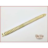 Arany színű nemesacél karkötő 