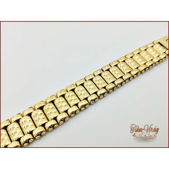 Arany színű nemesacél karkötő 