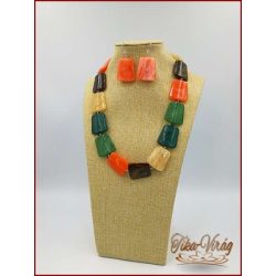 Divat-ékszer-szett NARANCS 