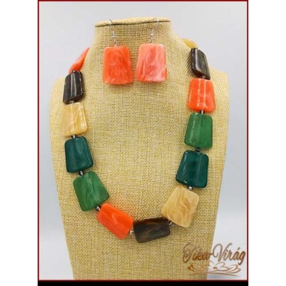 Divat-ékszer-szett NARANCS 