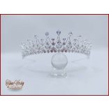 Cirkónia köves diadém CALNC-02/EN.G.