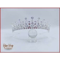 Cirkónia köves diadém CALNC-02/EN.G.