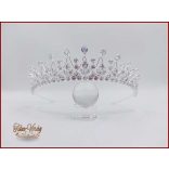 Cirkónia köves diadém CALNC-02/EN.G.