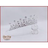 Cirkónia köves diadém CALNC-02/EN.G.