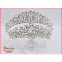 Dupla soros, belógó köves, nagy félkorona CALNC-123601.