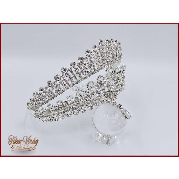 Dupla soros, belógó köves, nagy félkorona CALNC-123601.