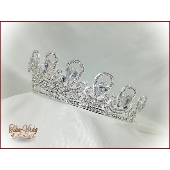 Korona Cirkónia kövekkel díszített CALNC-19041.