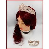 Gold-rose Korona Cirkónium kövekkel díszített CALNC-190702.gr.