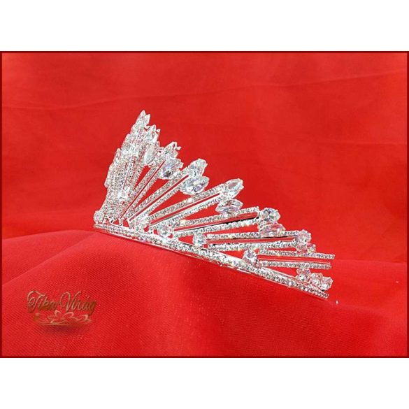 Korona Cirkónia kövekkel díszített CALNC-19401.