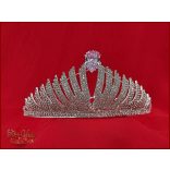 Korona cirkónia kövekkel díszített CALNC-20101.