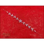 STRASSZOS HAJDÍSZ CIRKÓNIUM KÖVES CALNC-22401.