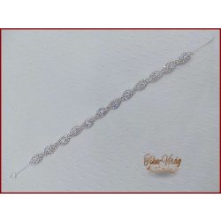 STRASSZOS HAJDÍSZ CIRKÓNIA KÖVES 28 CM X 1CM CALNC-22603.