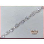 STRASSZOS HAJDÍSZ CIRKÓNIA KÖVES 28 CM X 1CM CALNC-22603.