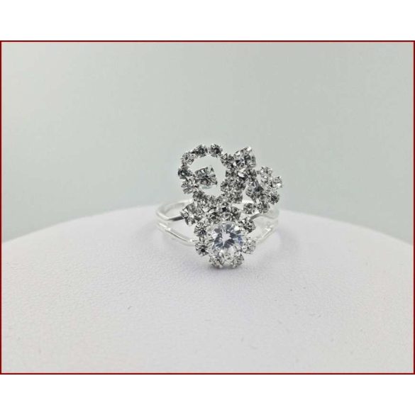 Cirkónia ékszer-szett 4:1-ben D4992-180312.