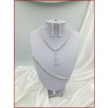 Cirkónia ékszer-szett 4:1-ben D4992-180805.