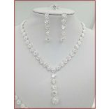 Cirkónia ékszer-szett 4:1-ben D4992-180805.