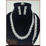 Cirkónia ékszer-szettek 4:1-ben D4992-180809.