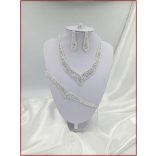 Cirkónia ékszer-szett 4:1-ben D4992-180912.