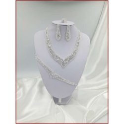 Cirkónia ékszer-szett 4:1-ben D4992-180912.