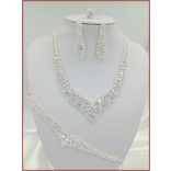 Cirkónia ékszer-szett 4:1-ben D4992-180912.