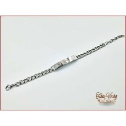 Real-Love Ezüst-arany színű nemesacél karkötő 