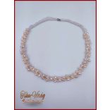 TENYÉSZTETT-GYÖNGY NYAKLÁNC SZETT BARACK 