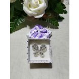 Brosstű Díszdobozban Lepkés 